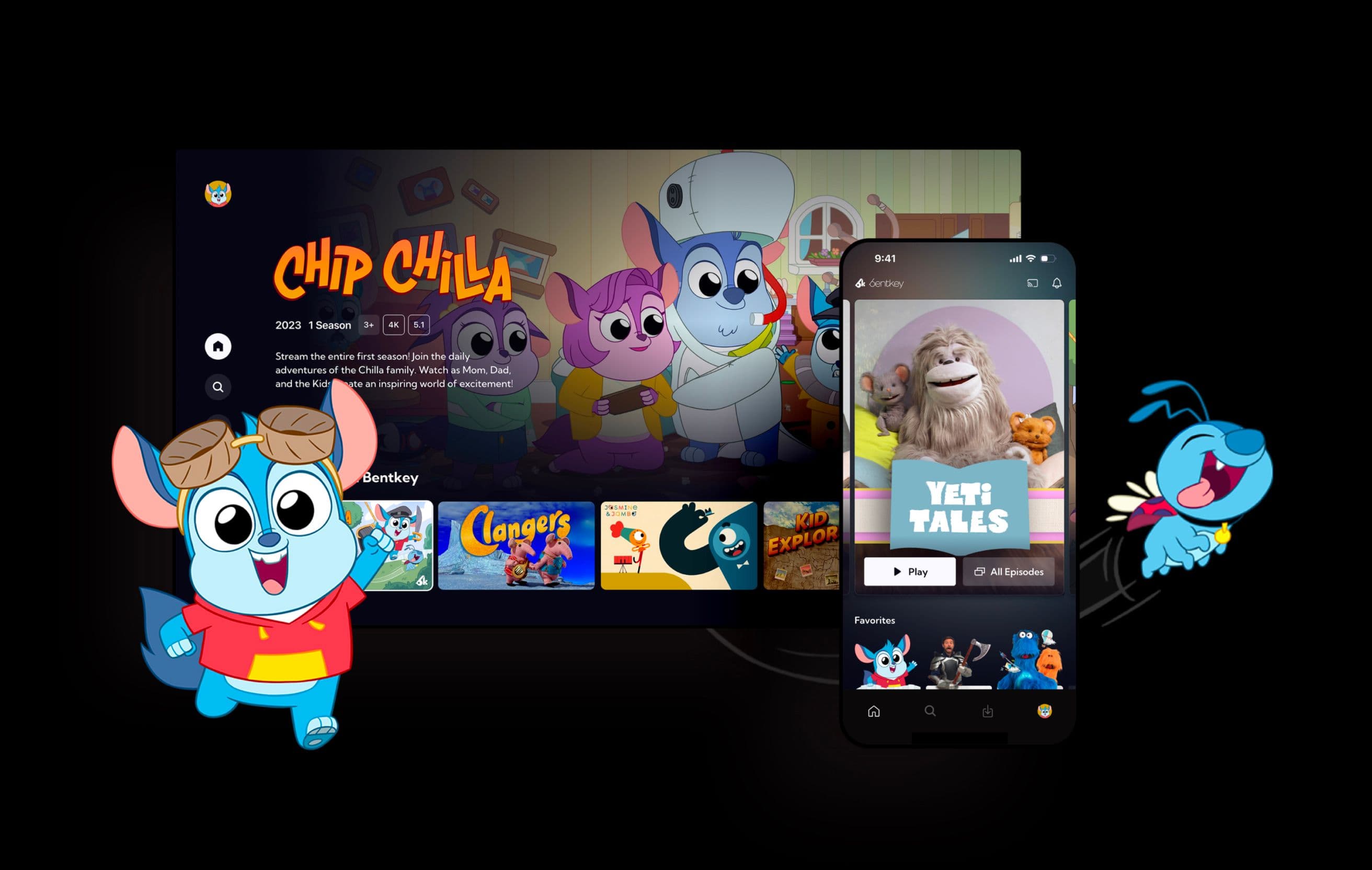 Bentkey — the brand brought to the screen