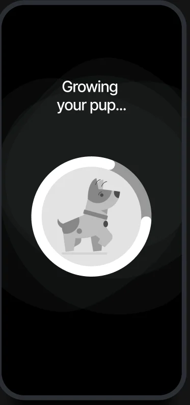 Growing the pup