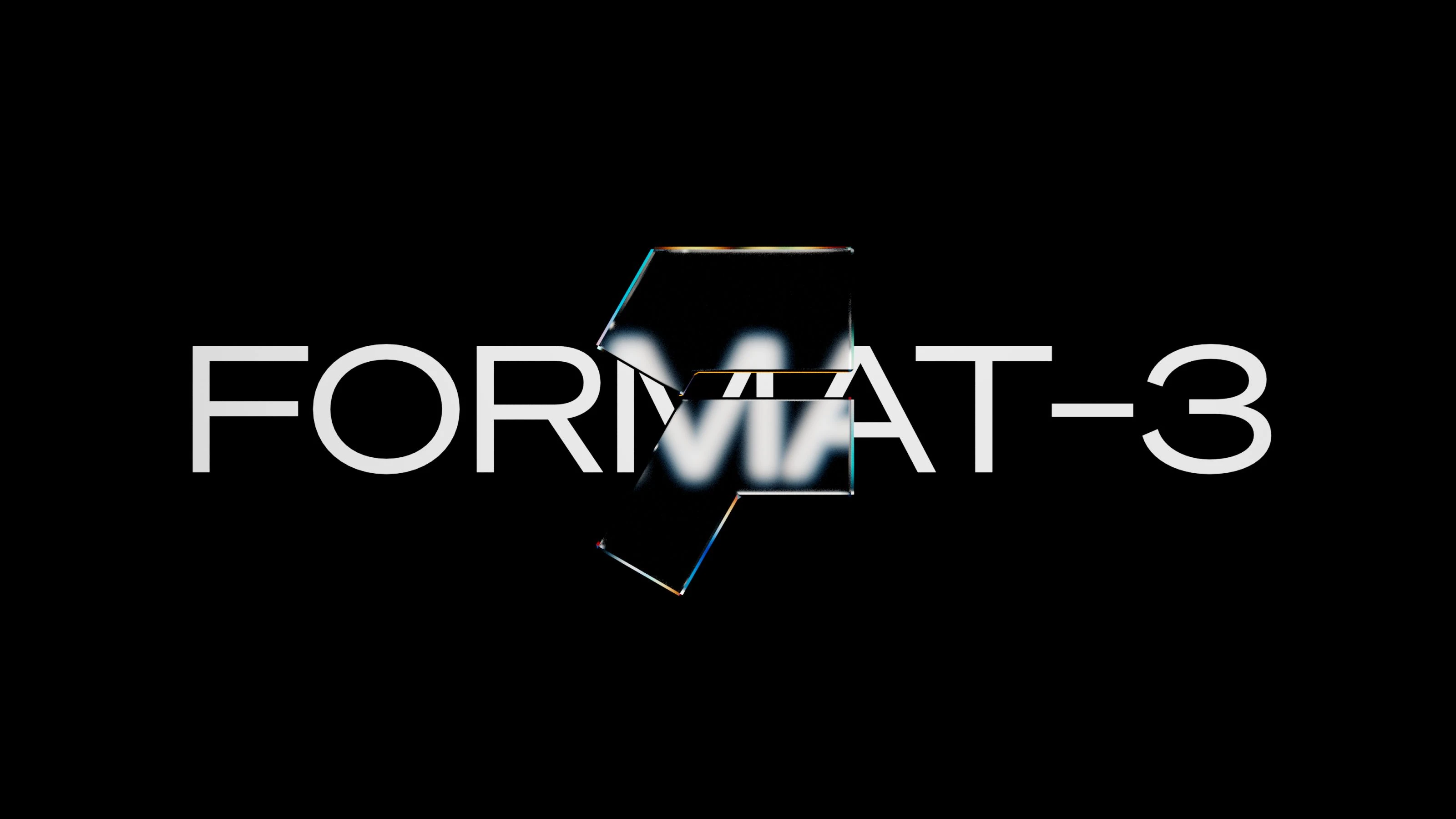 The Format-3 wordmark