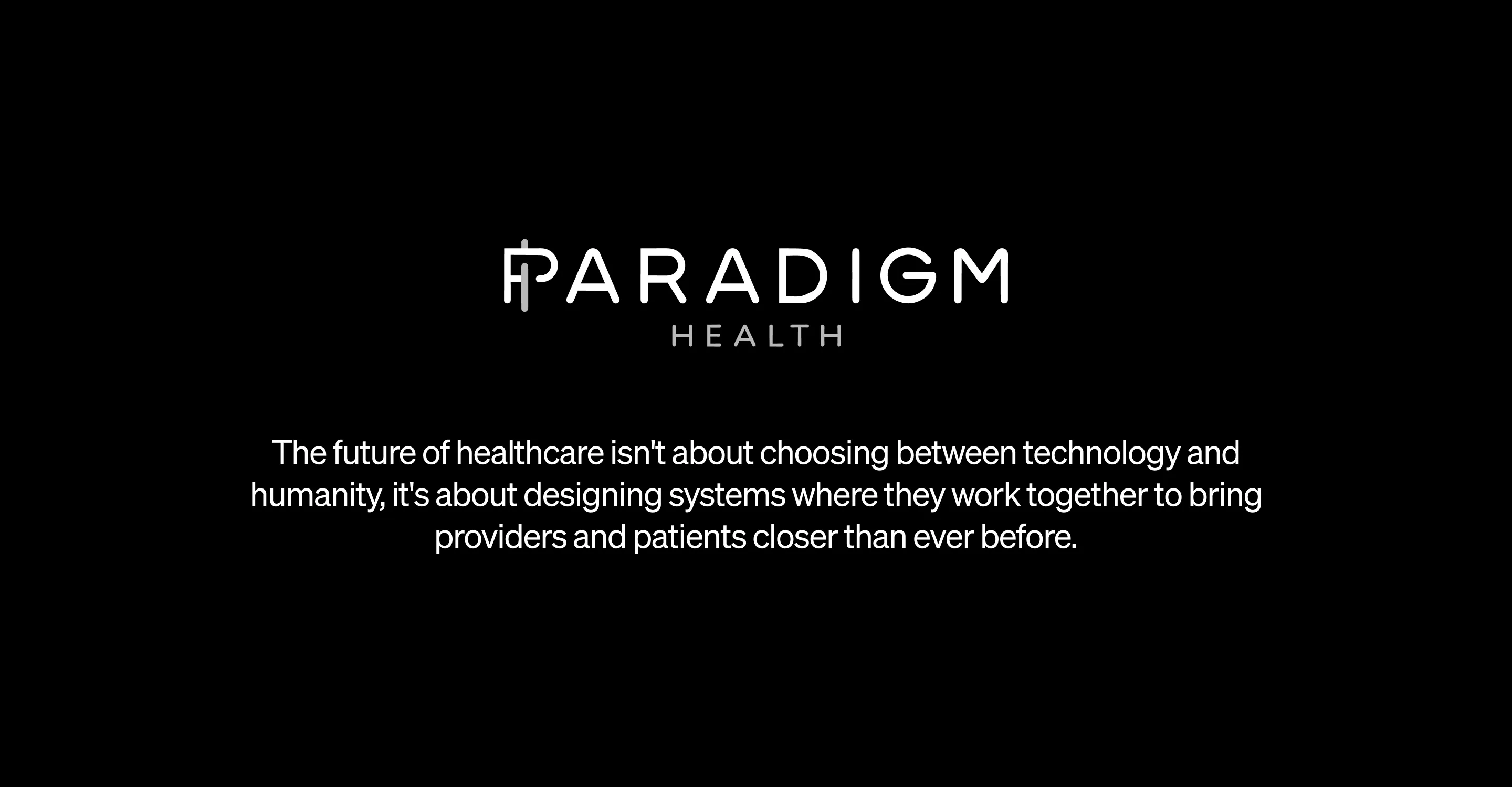 A connected system designed around the flow of care