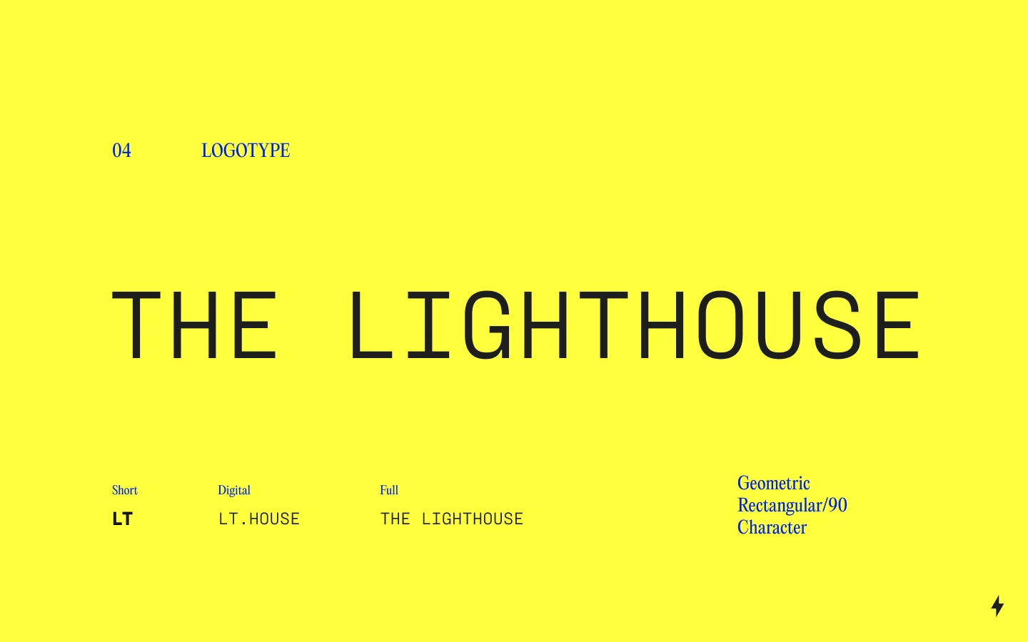 The Lighthouse logotype system: LT, LT.House and The Lighthouse